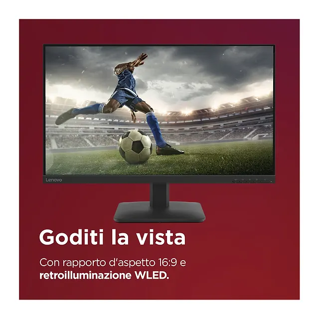 Lenovo Monitor 27" L27-4e, vista 4