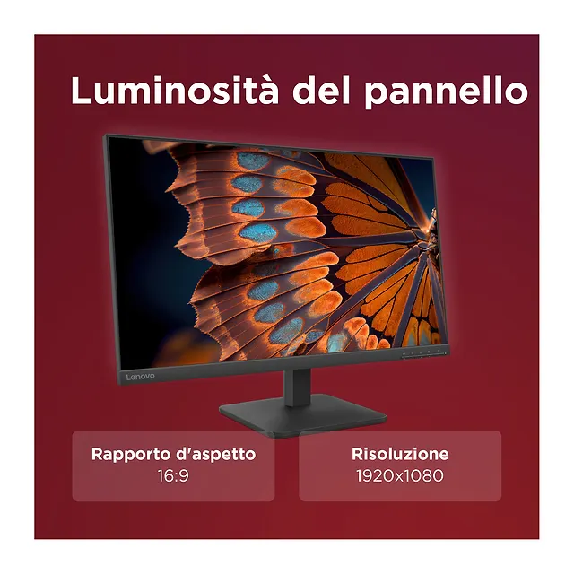 Lenovo Monitor 27" L27-4e, vista 6
