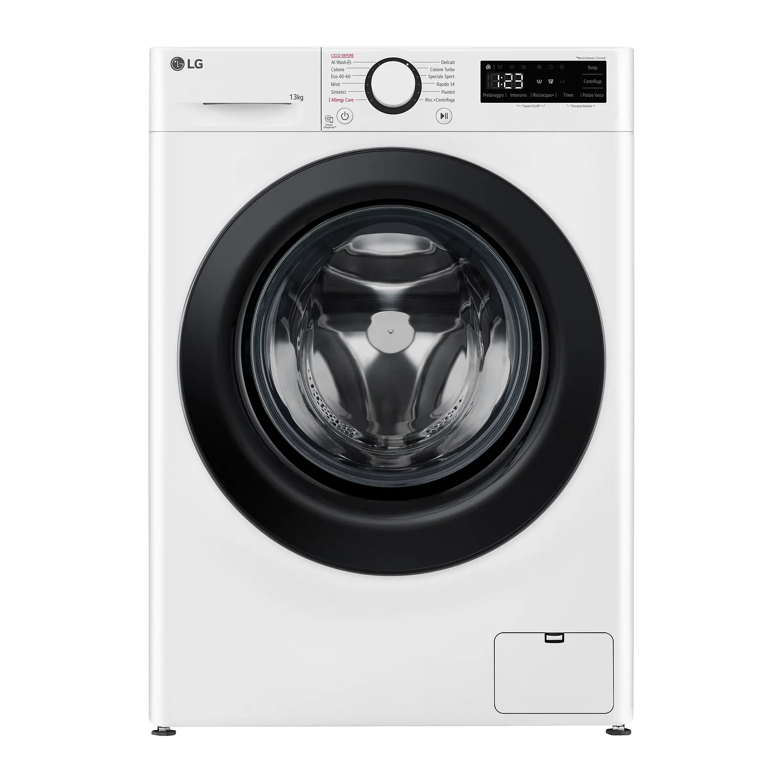 LG Lavatrice 13 kg F4R3013NSWB