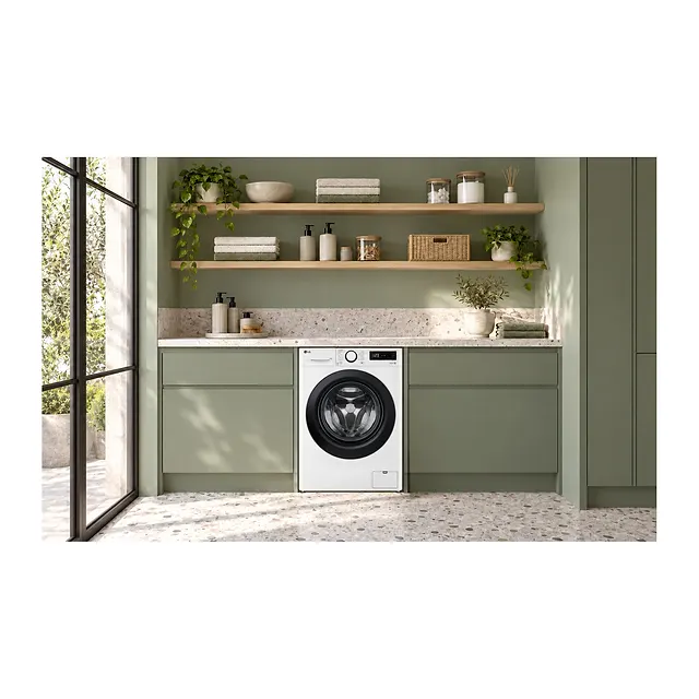 LG Lavatrice 13 kg F4R3013NSWB, vista 4