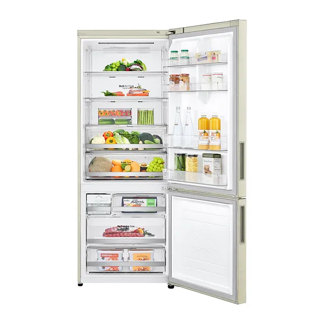 LG Frigorifero combinato 185 cm GBB567SECMN, vista 3