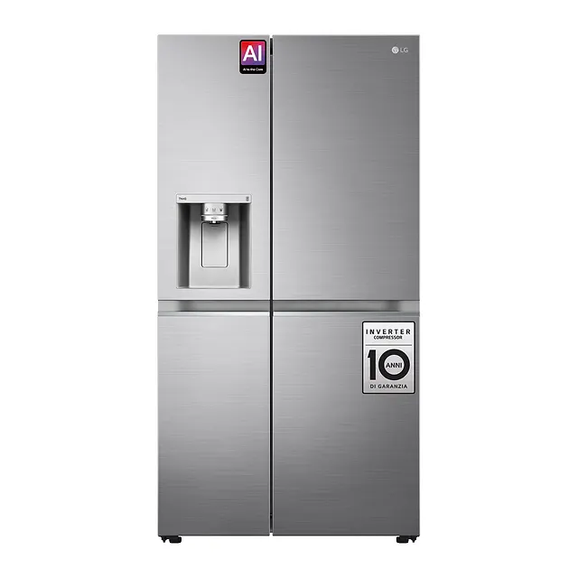 LG Frigorifero side-by-side 635 L GSLV90PZAD, vista 2