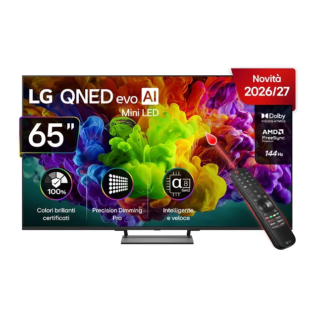 LG QNED evo MiniLED QNED93, vista 4