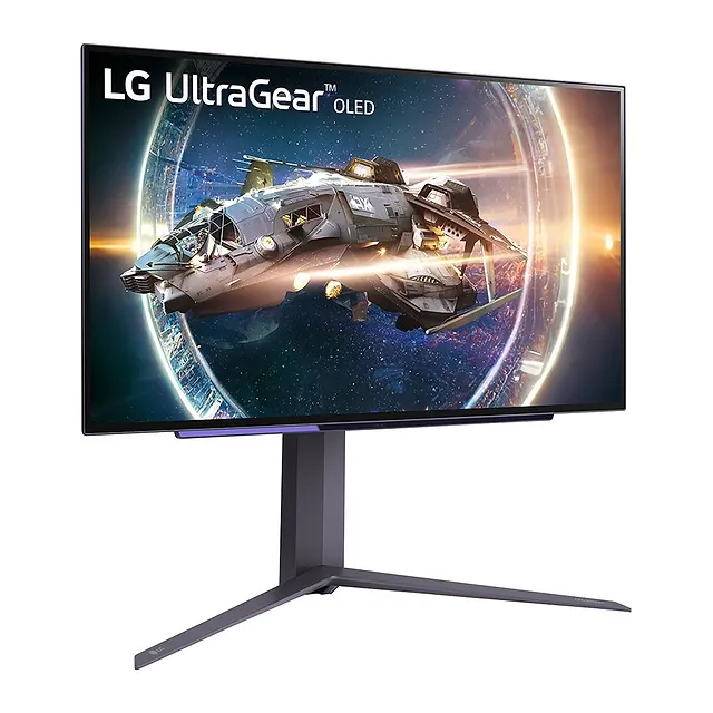LG UltraGear 27GR95QE OLED 240 Hz, vista 3