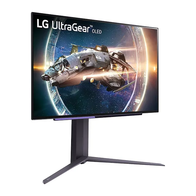 LG UltraGear 27GR95QE OLED 240 Hz, vista 4
