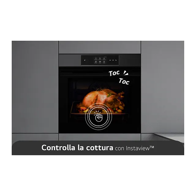 LG Forno da incasso pirolitico a vapore 76 L WSED7665B, vista 3
