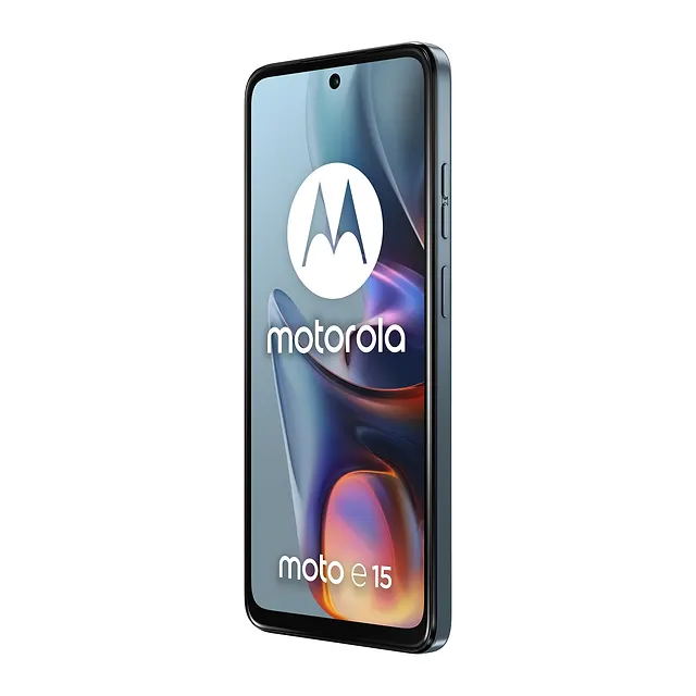 Motorola moto e15 Misty Blue, vista 5