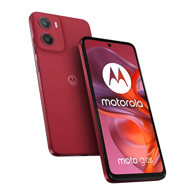Motorola moto g05 Rosso