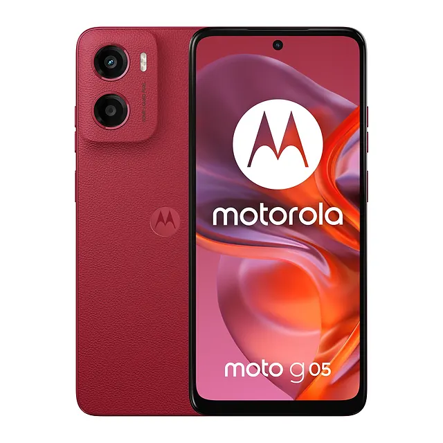 Motorola moto g05 Rosso, vista 2