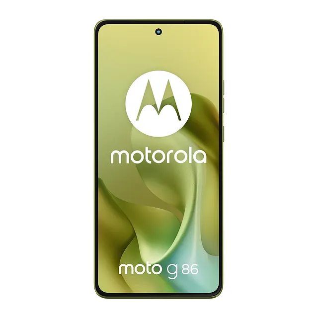 Motorola moto g86 Golden Cypress, vista 3