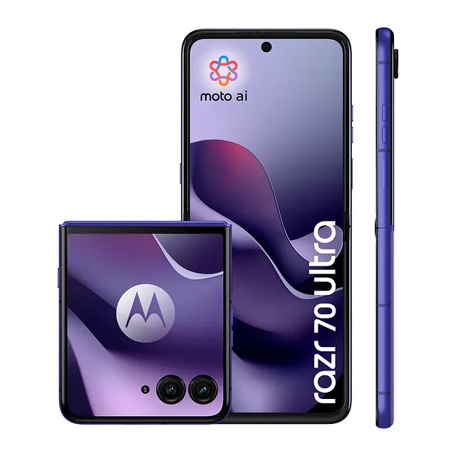 Motorola razr 70 ultra Orient Blue, vista 2