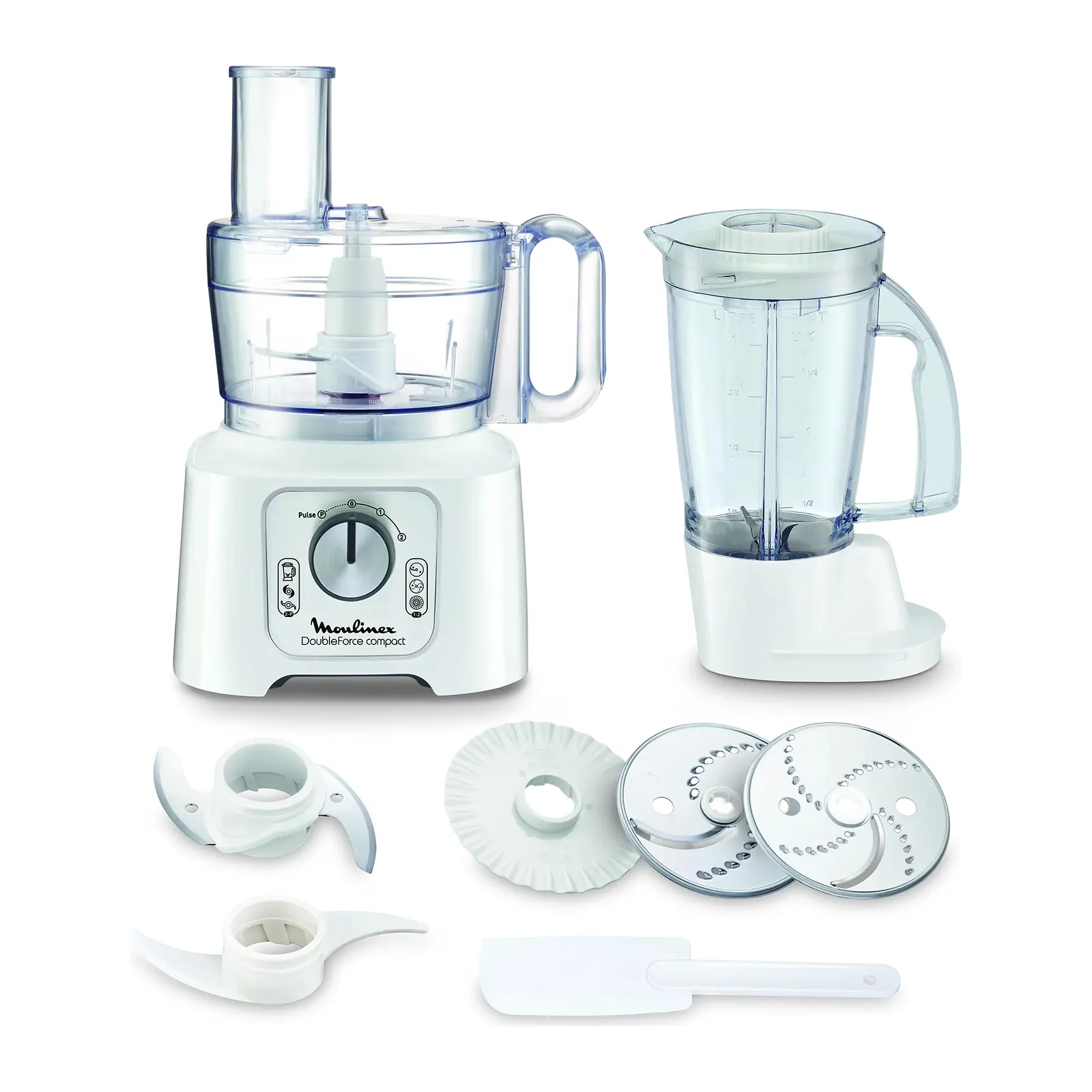 Moulinex Robot da cucina DoubleForce Compact 2,2 L FP544111