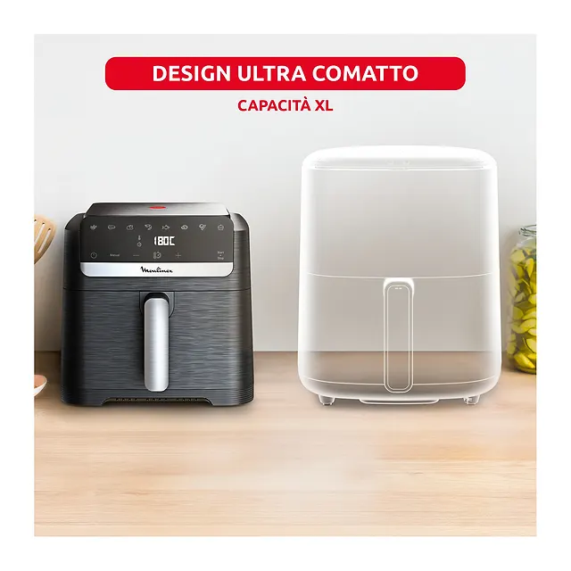 Moulinex Easy Fry Mega Compact 7,5 L EZ8618, vista 4