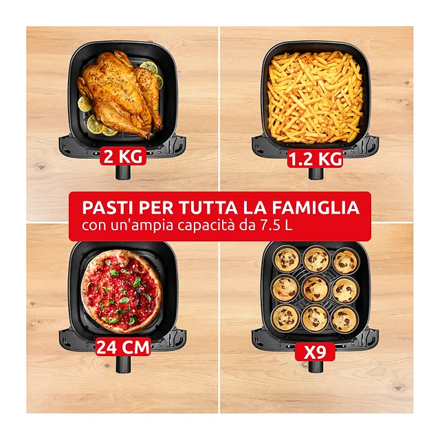 Moulinex Easy Fry Mega Compact 7,5 L EZ8618, vista 5