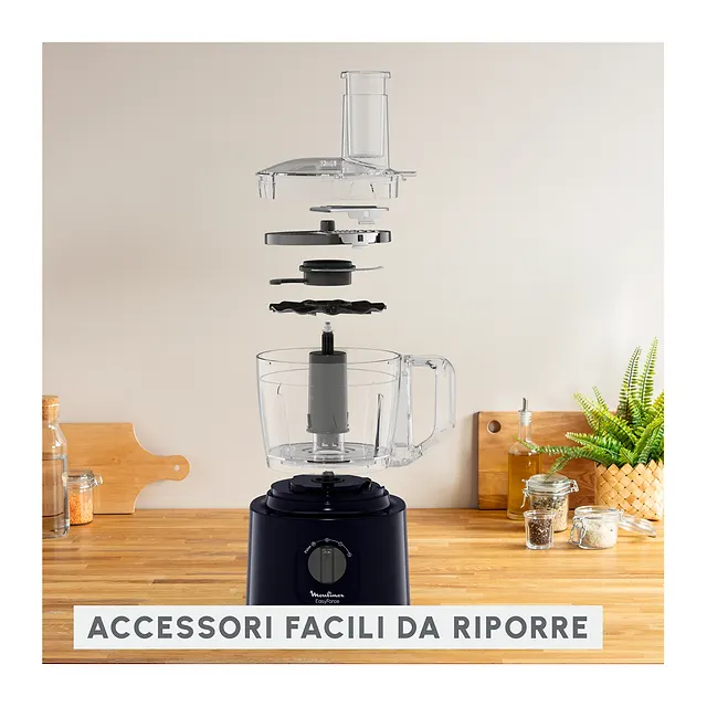 Moulinex Robot da cucina 2,4 L FP2428, vista 2
