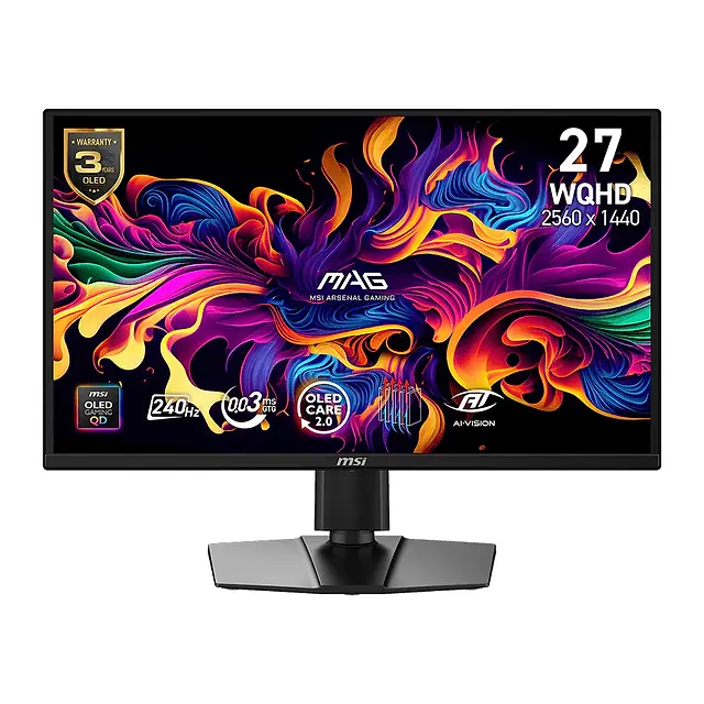 MSI MAG 272QP QD-OLED X24, vista 2