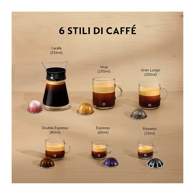 Nespresso Vertuo Pop Nero, vista 3
