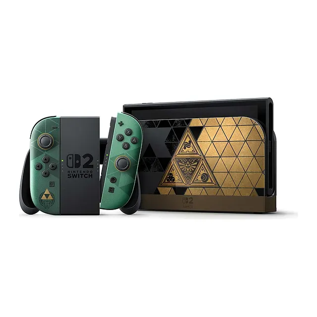 Nintendo Switch 2 Edizione speciale 40º anniversario di The Legend of Zelda, vista 4
