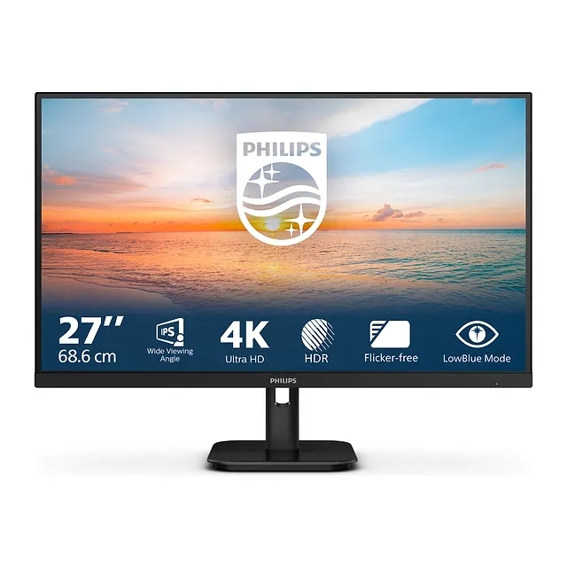 Philips Monitor 27" 27E1N1800A/00, vista 2