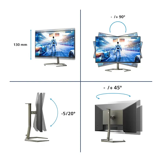 Philips Monitor Momentum 31,5" 32M1N5800A/00, vista 3