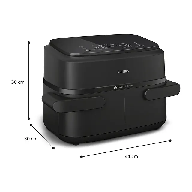 Philips Friggitrice ad aria Serie 1000 7 L NA150/00, vista 3
