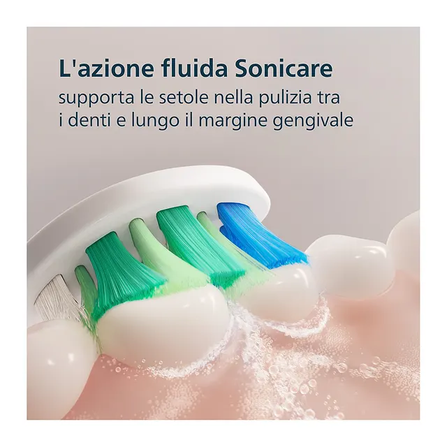 Philips Spazzolino elettrico sonico Sonicare serie 2100 HX4022/01, vista 2