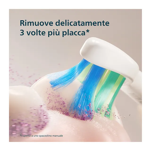 Philips Spazzolino elettrico sonico Sonicare serie 2100 HX4022/01, vista 3