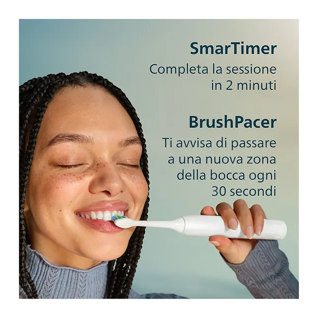 Philips Spazzolino elettrico sonico Sonicare serie 2100 HX4022/01, vista 4