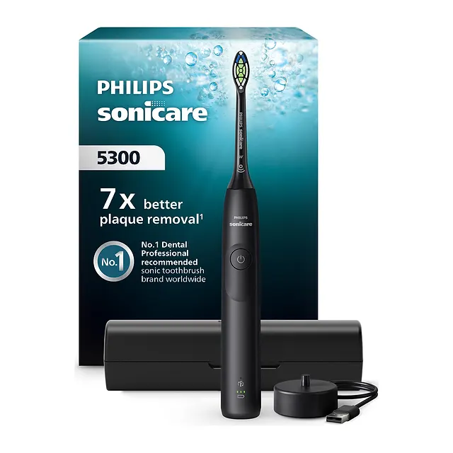 Philips Spazzolino elettrico sonico Sonicare serie 5300 HX7101/02