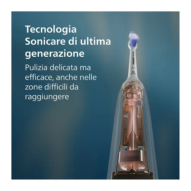Philips Spazzolino elettrico sonico Sonicare serie 5300 HX7101/02, vista 2