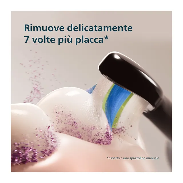 Philips Spazzolino elettrico sonico Sonicare serie 5300 HX7101/02, vista 4