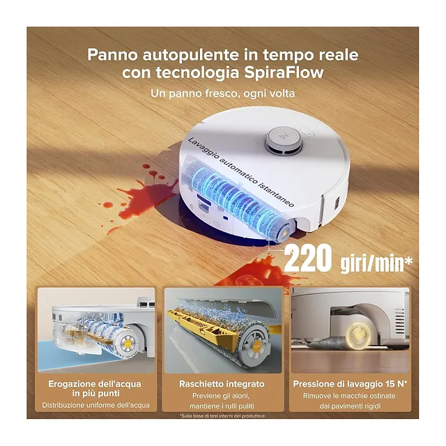 Roborock Qrevo Curv 2 FlowX, vista 2