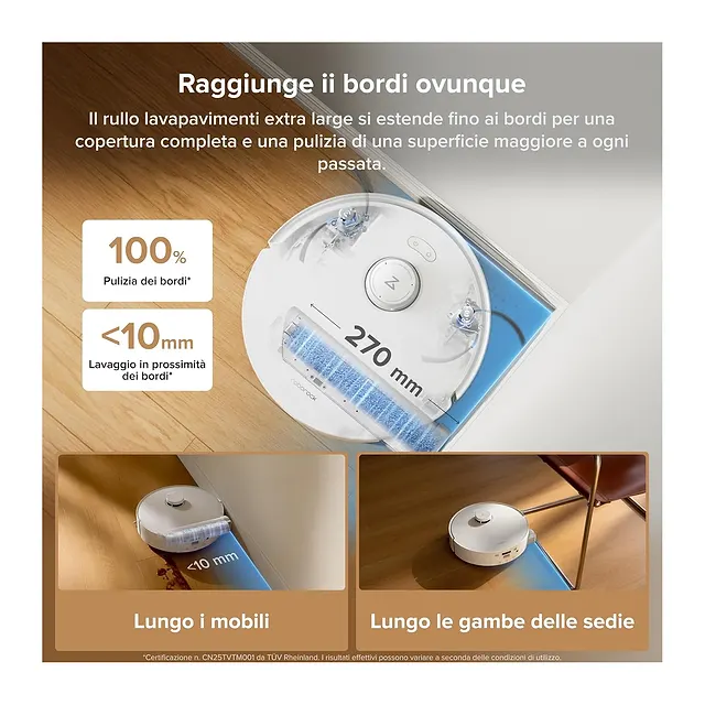 Roborock Qrevo Curv 2 FlowX, vista 3