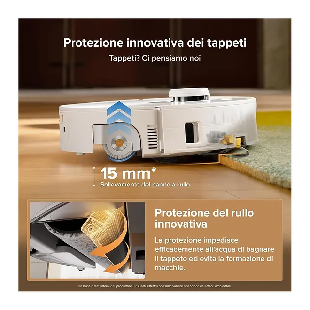 Roborock Qrevo Curv 2 FlowX, vista 5