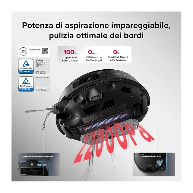 Roborock Saros Z70 con braccio OmniGrip, vista 4