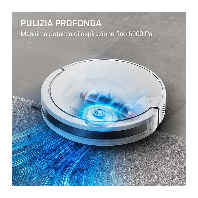Rowenta Robot aspirapolvere e lavapavimenti X-Plorer RR8777WH, vista 2