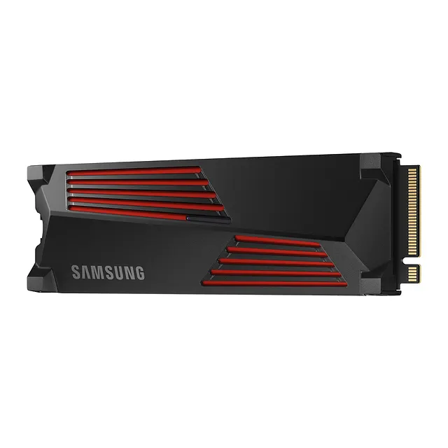 Samsung 990 PRO con dissipatore (SSD M.2 NVMe per PS5), vista 3