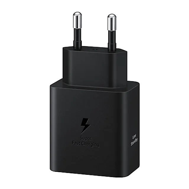 Samsung Caricabatterie USB Type-C Super Fast Charging (45W) Nero, vista 3