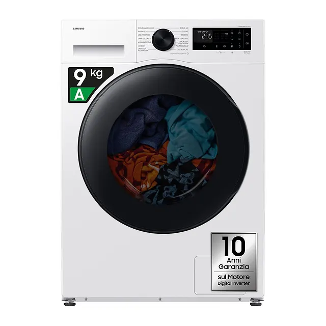 Samsung Lavasciuga Crystal Clean 9+6 kg WD90HG5U34BEET, vista 2