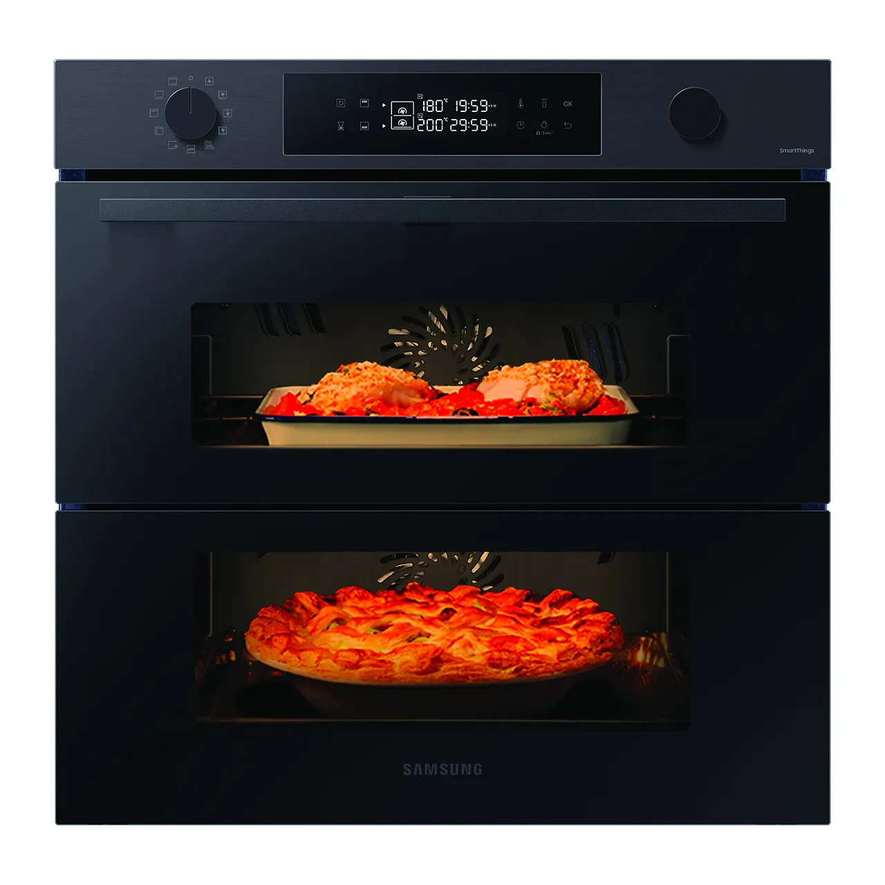 Samsung Forno da incasso Dual Cook Flex Serie 4 76 L NV7B4540VBB