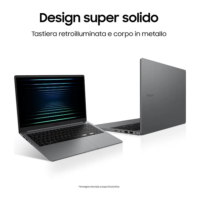 Samsung Galaxy Book5 15,6" (Core Ultra 7, 32 GB, 1 TB), vista 3