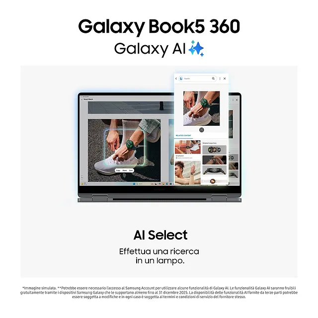 Samsung Galaxy Book5 360 15,6" (Core Ultra 5, 16 GB, 512 GB), vista 4