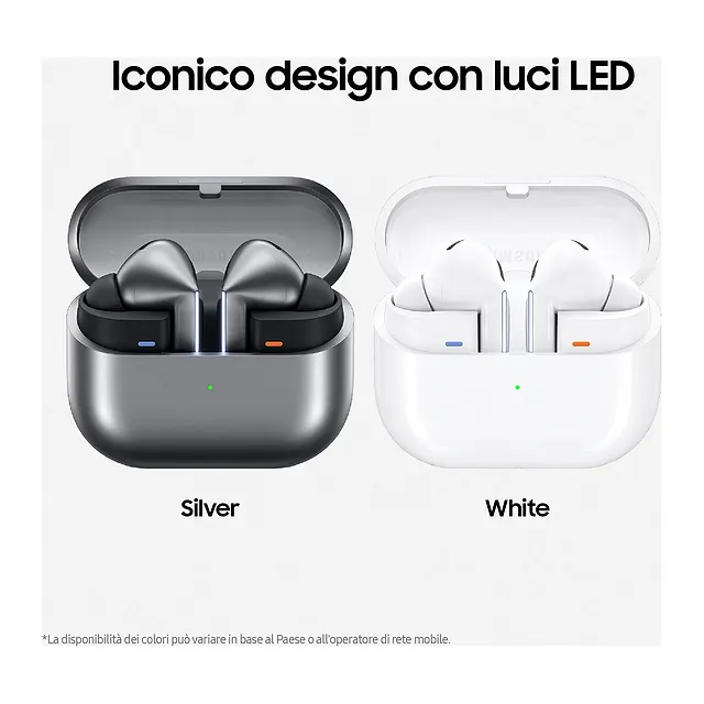 Samsung Galaxy Buds3 Pro Silver, vista 2