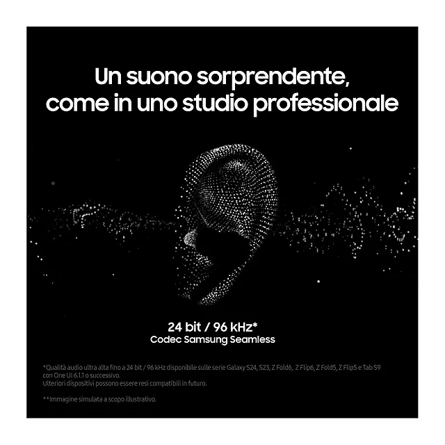 Samsung Galaxy Buds3 Pro Silver, vista 3