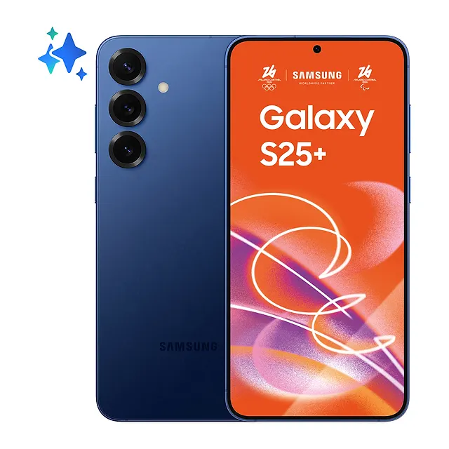 Samsung Galaxy S25+ Navy, vista 2