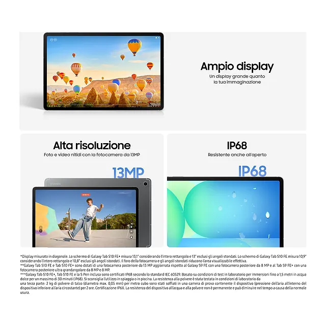 Samsung Galaxy Tab S10 FE, vista 4