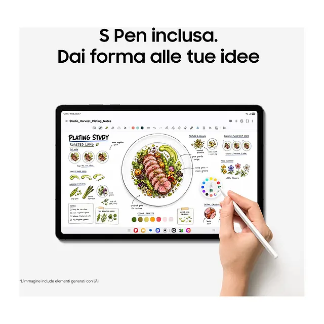 Samsung Galaxy Tab S12+, vista 5
