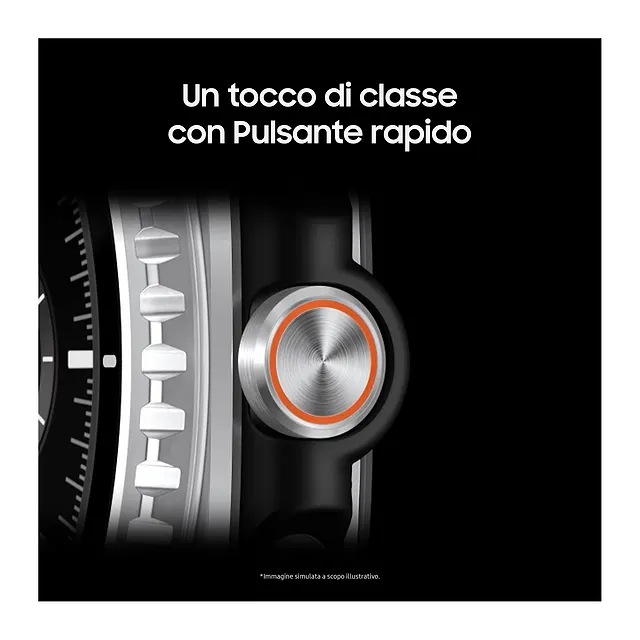 Samsung Galaxy Watch8 Classic Black, vista 4