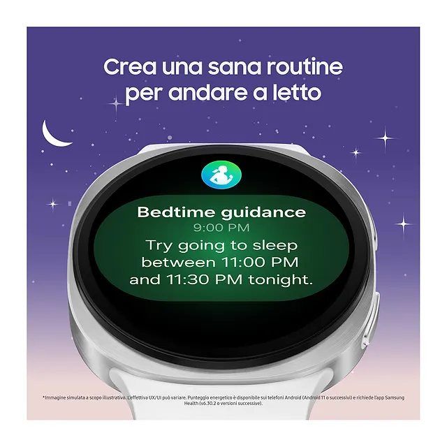 Samsung Galaxy Watch8 Graphite, vista 4