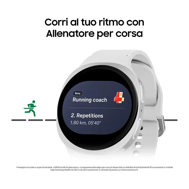 Samsung Galaxy Watch8 Graphite, vista 5